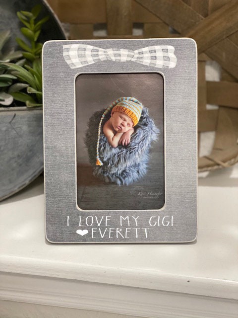 Gigi Birthday Gift For Gigi Personalized Picture Frame Gigi 4x6 Gigi Gift From Grandkids Gigi Personalized Christmas Gift I Love My Gigi