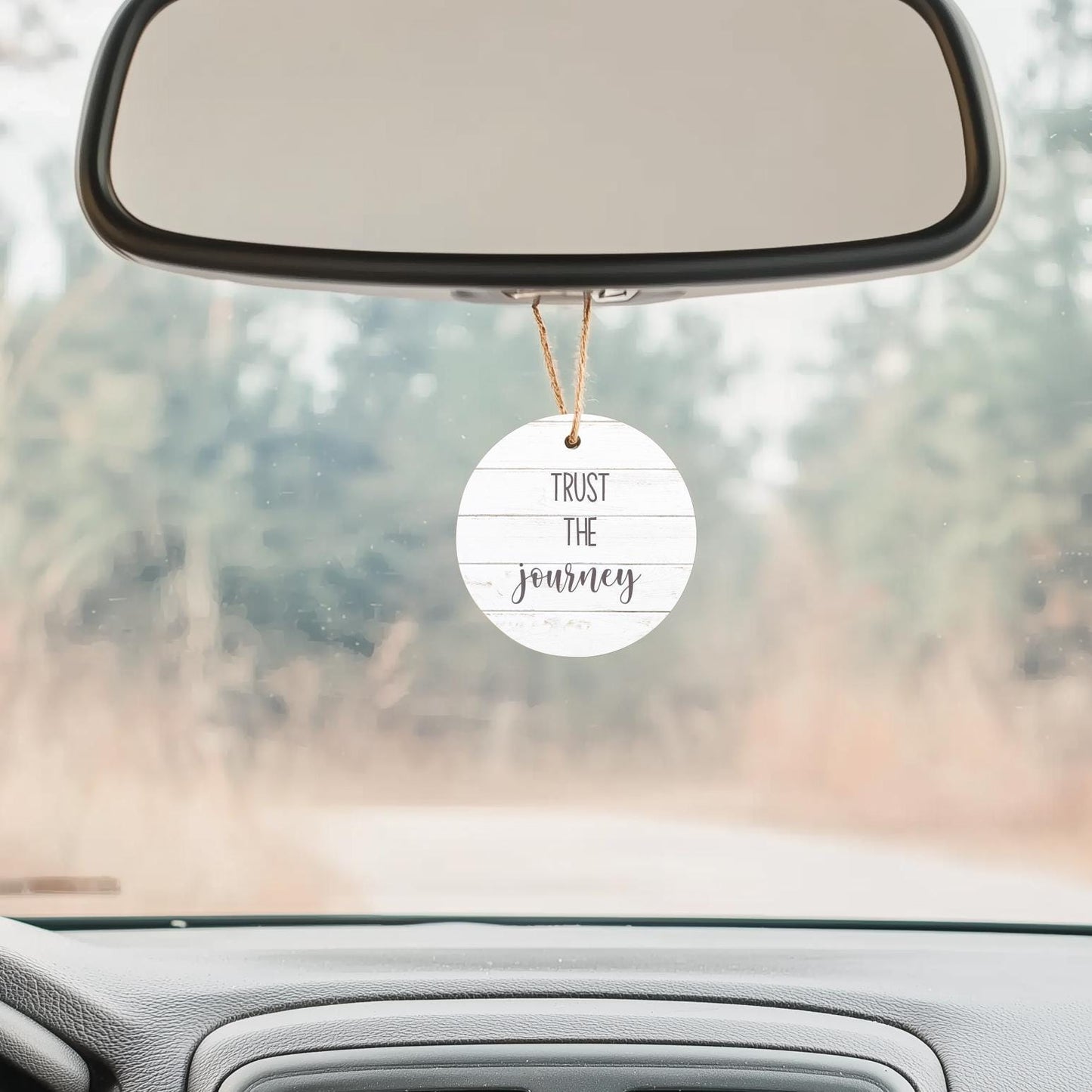 Let Them Mel Robbins Inspired Motivational Reminder Let Them Mel Robbins Inspired Personalized Message Custom Rearview Mirror Ornament