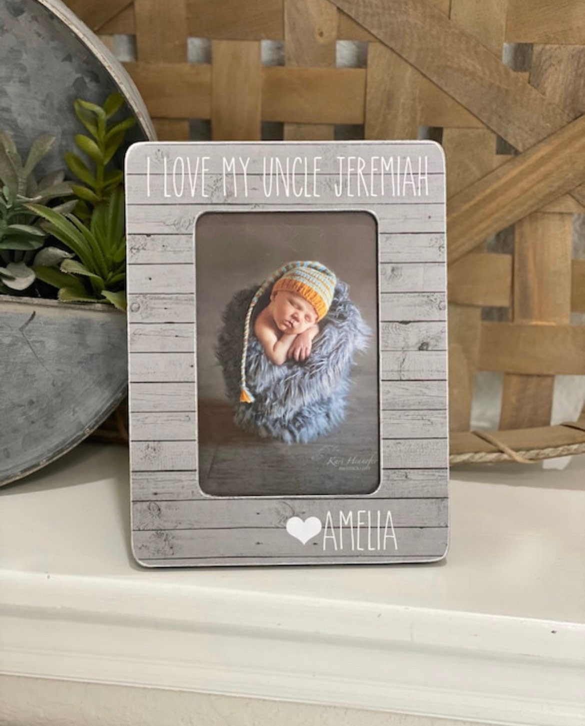 Gifts For Uncle Birthday Gift For Uncle Personalized Picture Frame Christmas Gift For Uncle Personalized Gift From Niece Nephew