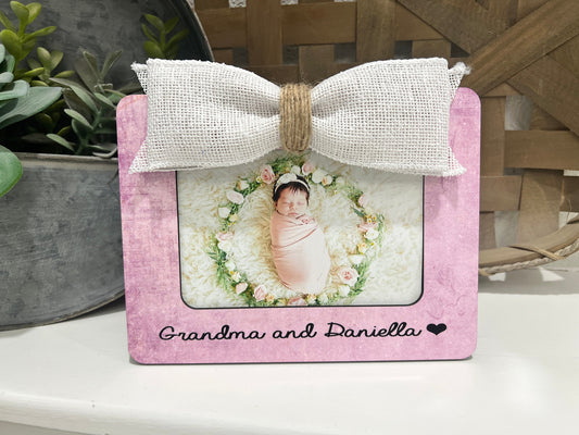 Grandma Gift Grandma and Me Frame Gift for Grandma Grandma Gift Personalized Picture Frame Grandma Personalized Gift