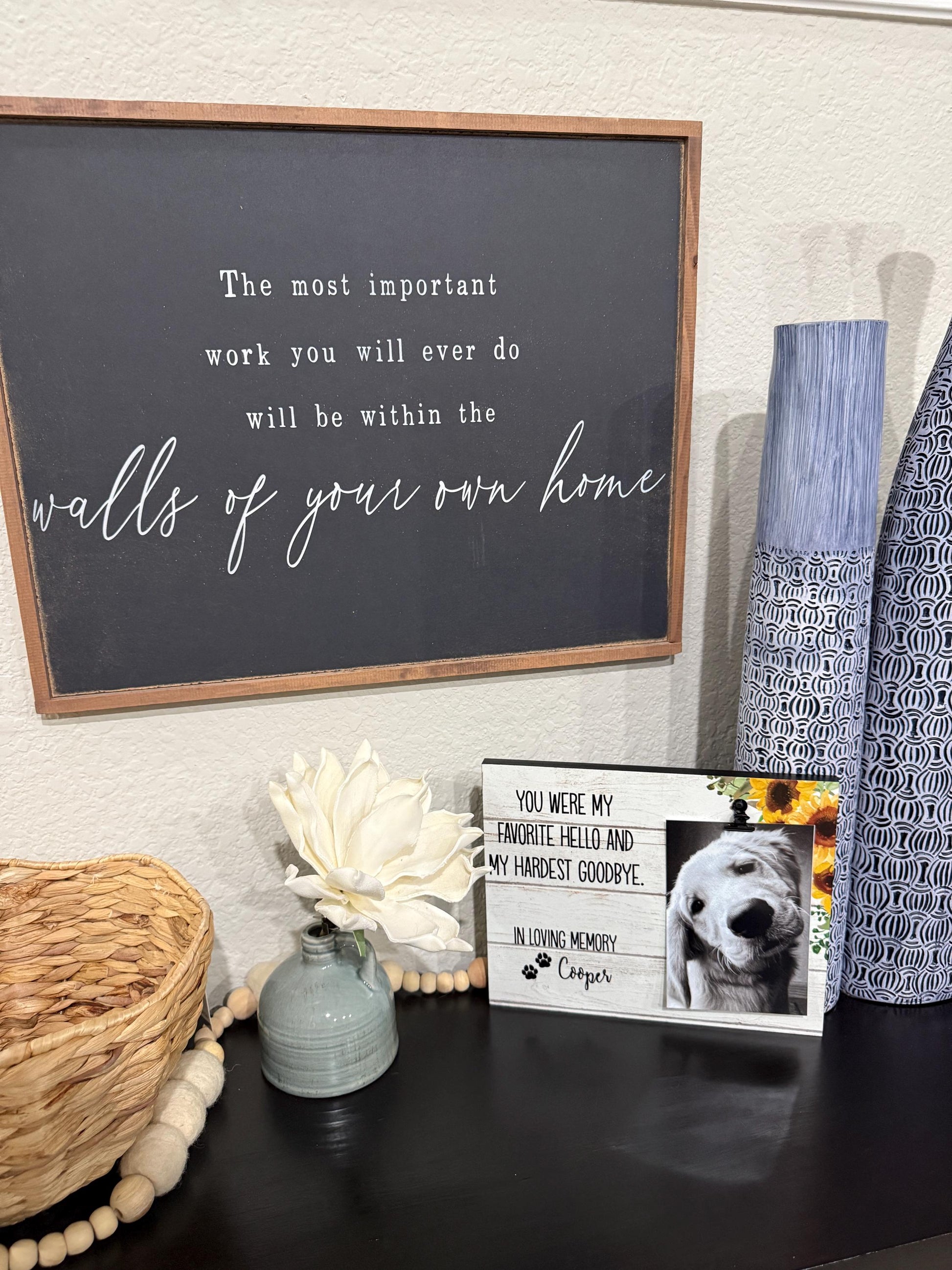 Personalized Cat Memorial Frame | Pet Loss Gift for Cat Lovers | Rainbow Bridge Pet Sympathy Gift | Custom Pet Bereavement Keepsake