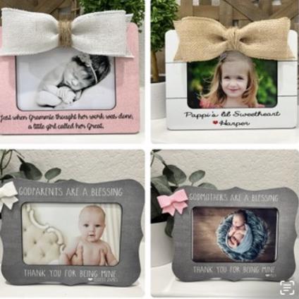 Personalized Oma or Mimi Frame – Gift for Grandma from Grandkids – Custom 4x6 Picture Frame Keepsake for Mother’s Day or Birthday